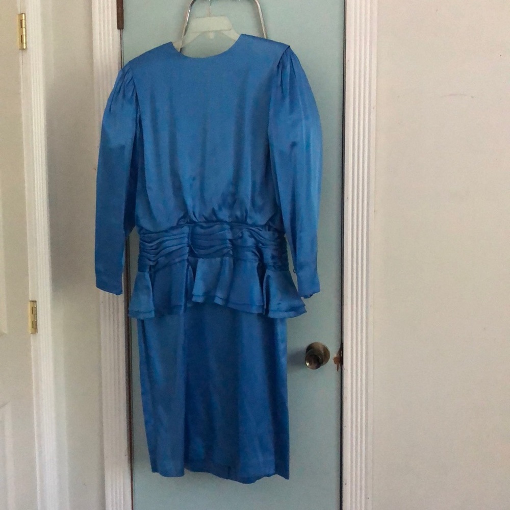 Blue formal dress